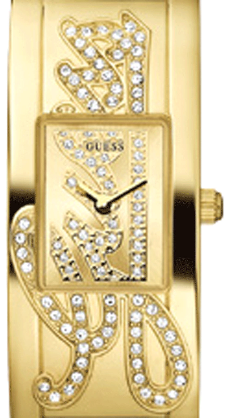 Guess Women`s W15072L1 Mini Prism Gold Watch fra Guess