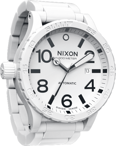 Nixon Watches The Ceramic 51-30 A147 1126 Mens CUSTOM SOLID CERAMIC WI