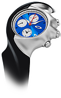 Oakley Watches 12 Guage Chrono 10-071 Mens Brushed titanium with carbo