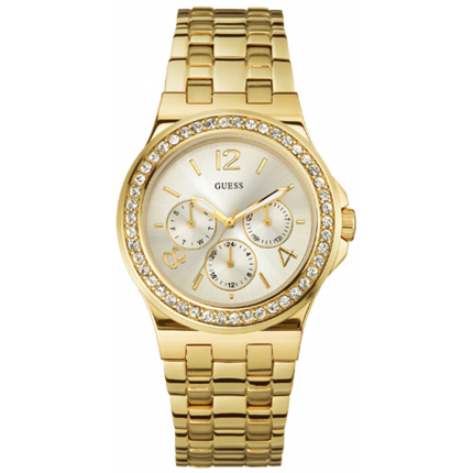 GUESS Gold-Tone Bracelet Watch