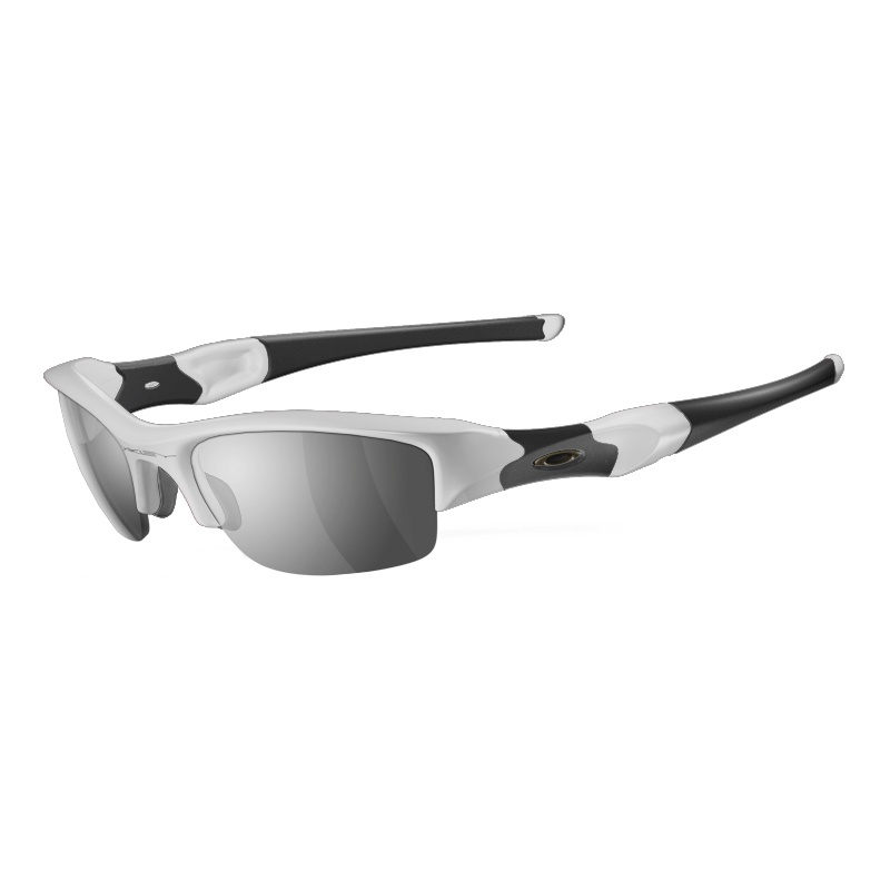 Oakley Flak Jacket Polished White 03882 Shade Station