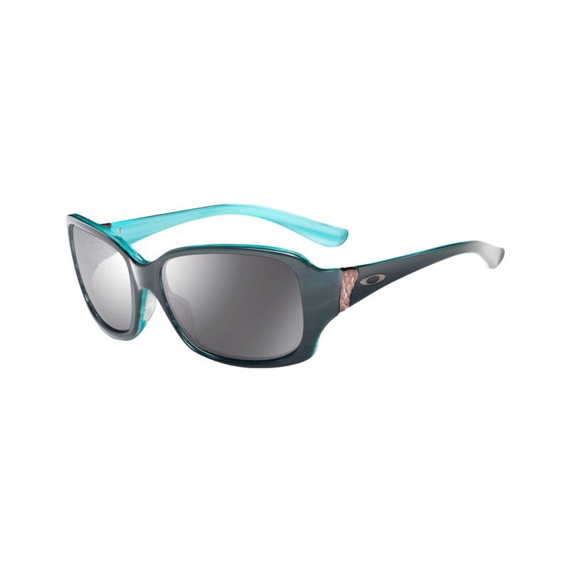 Oakley Discreet Dark Turquoise With A Light Turquoise Interior OO2012