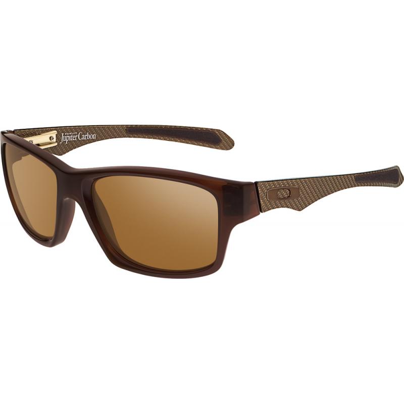 Oakley Jupiter Carbon Polished Rootbeer OO922003 Shade Station