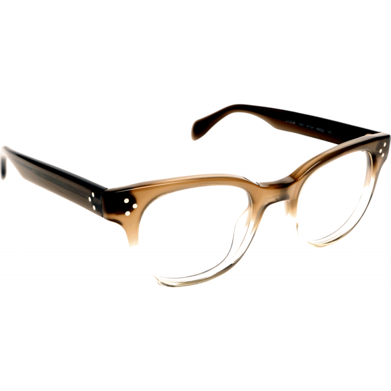 OLIVER PEOPLES AFTON OV 5236 1333 BROWN SHADED EYEGLASSES ...