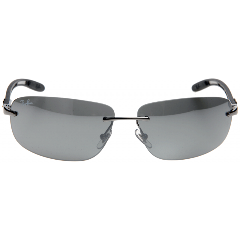 RayBan Carbon Fibre Tech RB8303 004/6G 61 Sunglasses Shade Station