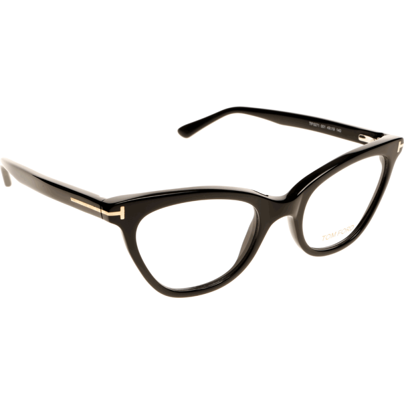 *NEW AUTHENTIC* TOM FORD, FT5271 Color 001 SHINY BLACK ...
