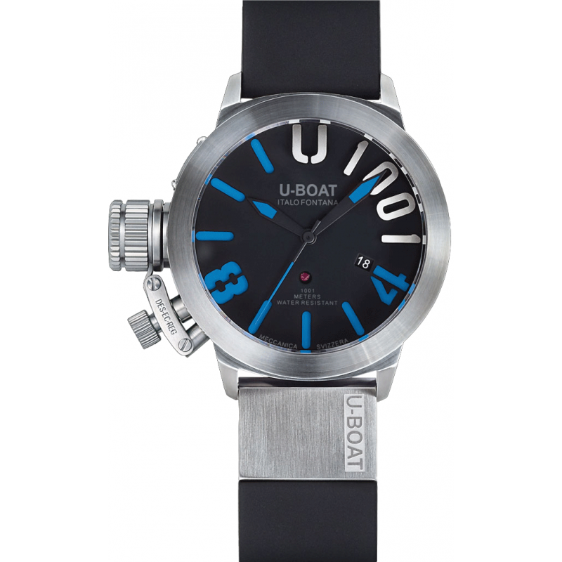 UBoat Classico 47 U1001 Blue Watch Shade Station