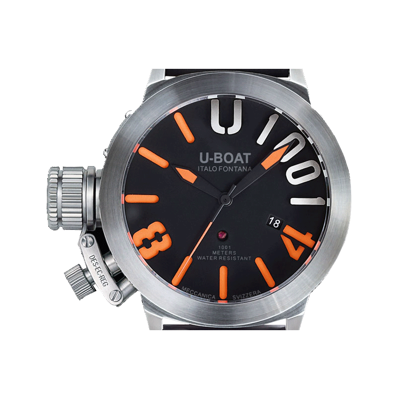 UBoat Classico 47 U1001 Orange Watch Shade Station