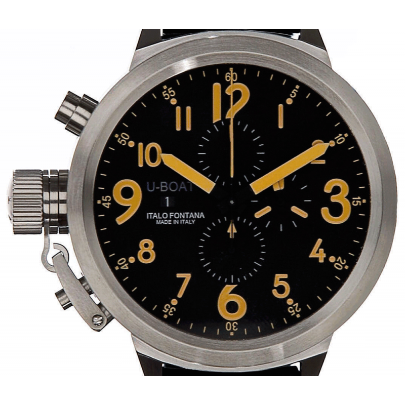 u boat watch black orange u boat watch black orange