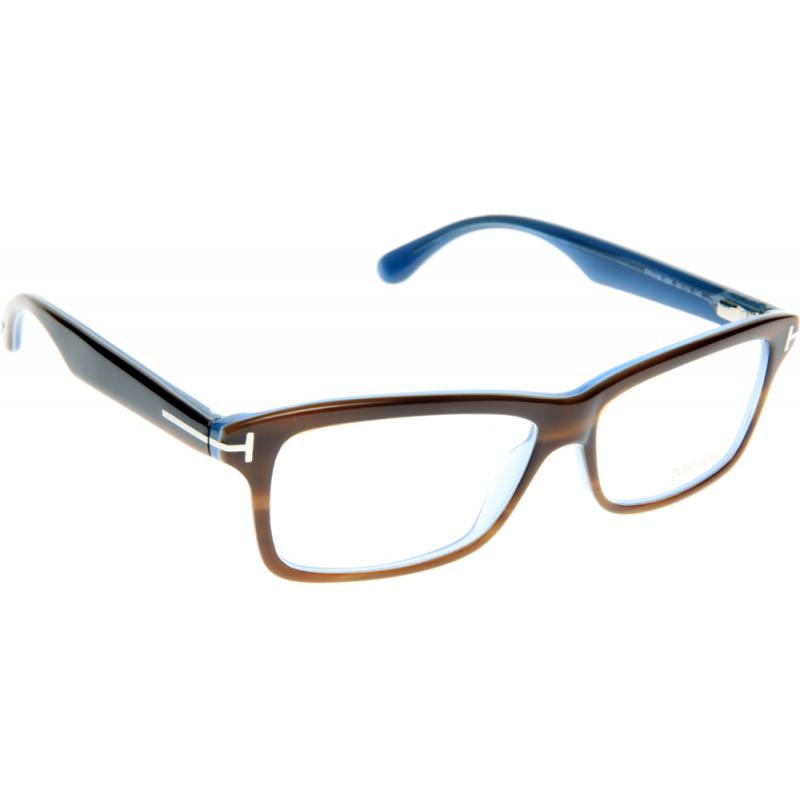 *NEW AUTHENTIC TOM FORD FT5147 056 HAVANA/BLUE EYEGLASS ...