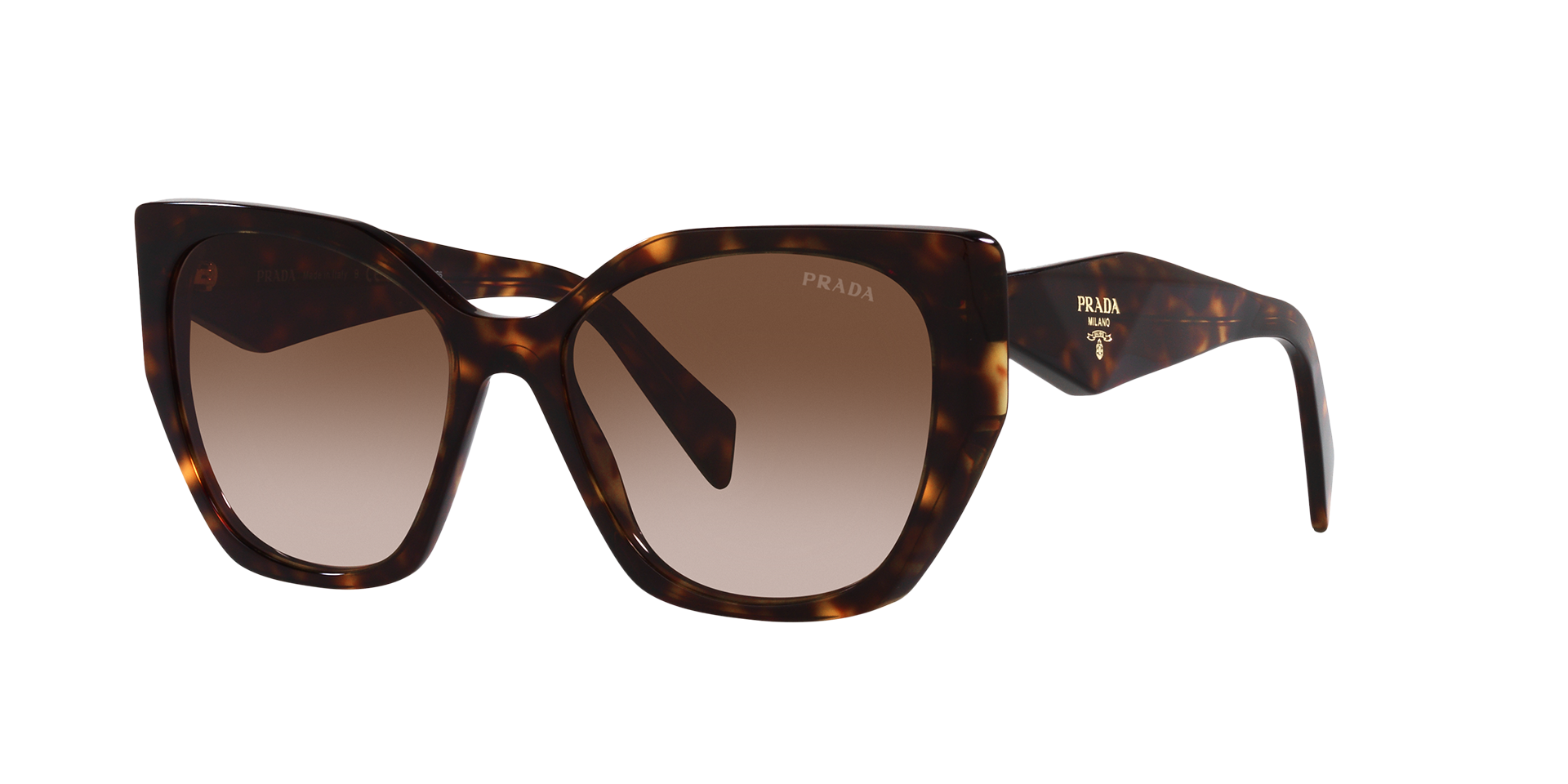Final Price! Prada PR07YS VAU6S1 Brown Sunglasses Prada NEW PR07YS VAU6S1 HAVANA WOMEN PRADA SUNGLASSES SPR  main image 4