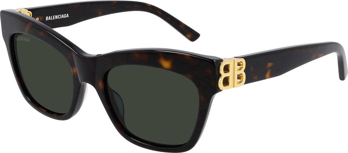 Balenciaga Sunglasses BB0310SK-002-53 New with tags Balenciaga Bb0310sk Black Female Rectangle Sunglasses  main image 3