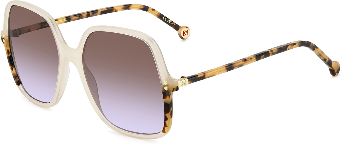 Carolina Herrera Sunglasses CHER236S-1EZM2-53 New with tags Carolina Herrera Sunglasses HER 0258/G/S 086 HVN Women  main image 4