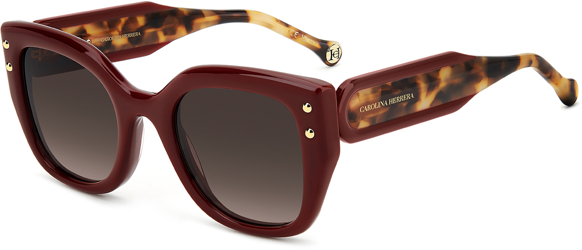 CAROLINA HERRERA CH-HER-0086-S-0O63-HA Sunglasses Sun Glasses 0O63 HAVANA Authen Carolina Herrera HER 0225/G/S 0T4 Sunglasses Havana Pink  main image 3