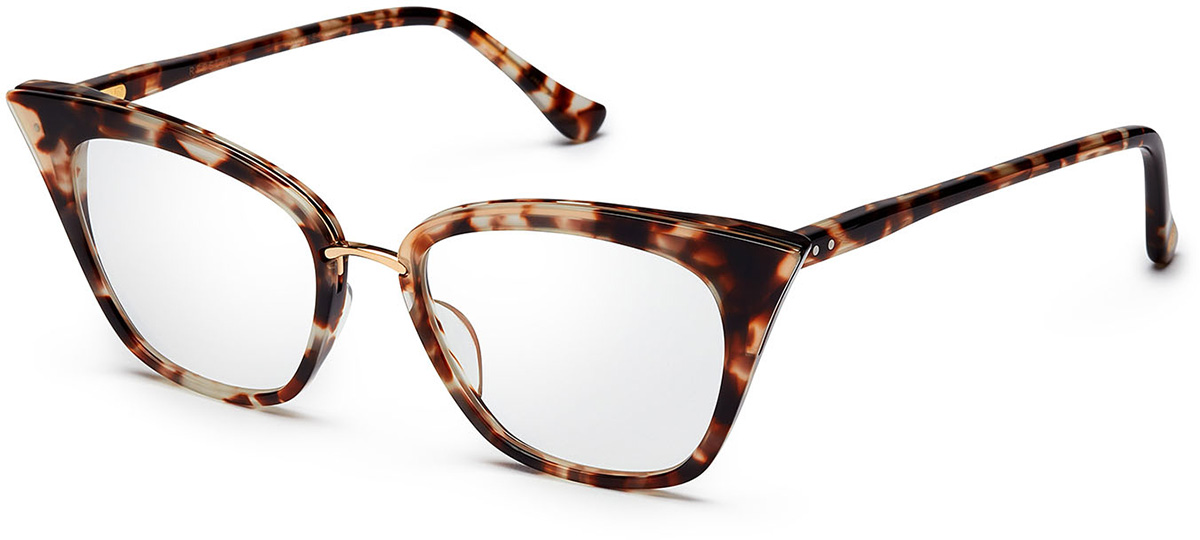 NEW! DITA HEARTBREAKER 22027-B-TRT-GLD; TOURTOISE CHAMPAGNE GOLD W/ PURPLE FLASH Dita Heartbreaker 22027 C - As Seen On Gigi Hadid Sunglasses  main image 3
