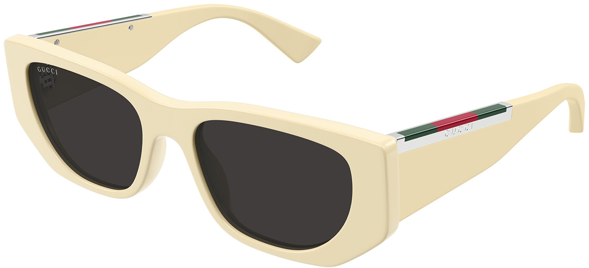 NEW GUCCI SUNGLASSES GUCCI GG1325S 013 IVORY/GREY EYEWEAR Gucci GG1325S 003 Sunglasses Women main image 3