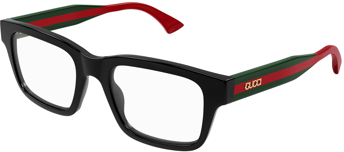 ?️ New Gucci GG0278O 011 Eyeglasses - Black Frame 55mm Gucci GG0278O 011 55 Prescription Glasses | Shade Station main image 4