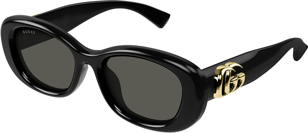 NEW GUCCI SUNGLASSES BLACK WOMEN EYEWEAR GUCCI GG1401S 001 GUCCI NEW GUCCI GG1401S 001 OVAL WOMEN SUNGLASSES GUCCI  main image 2