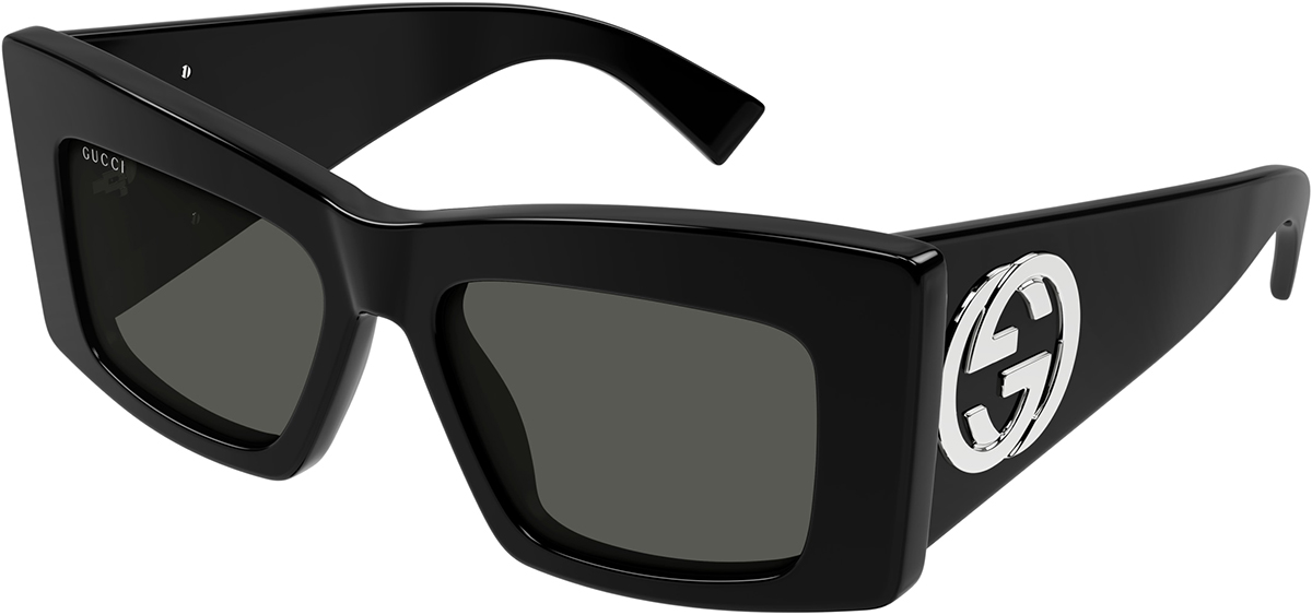 Gucci GG1835S 001 Black Sunglasses with Gold Logo Gucci GG1535S 001 Sunglasses - US main image 4