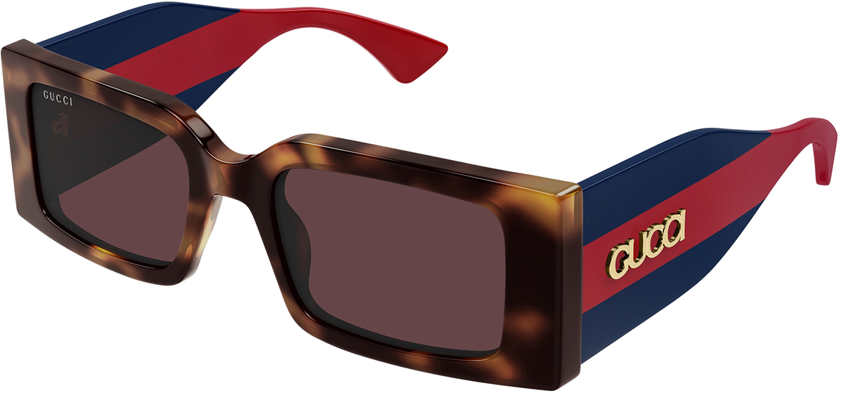 NEW GUCCI UNISEX SUNGLASSES GUCCI GG1888S 004 BURGUNDY/RED EYEWEAR Sunglasses Gucci GG1888S 004 8056376547177 | Ottica Lux main image 2