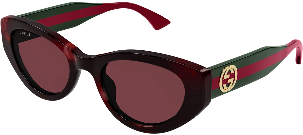 NEW GUCCI GG1421S 006 WOMEN RED SUNGLASSES Amazon.com: Gucci GG1421S GG Running Logo Cat-Eye-Shaped Non  main image 2