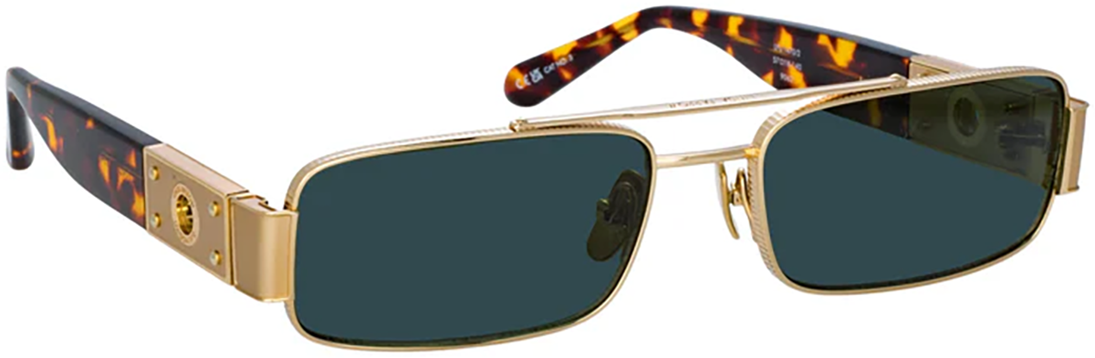 Lunettes De Soleil Kris Van Assche By Linda Farrow KVA51 – Monture Transparente, Neuf Avec étiquettes