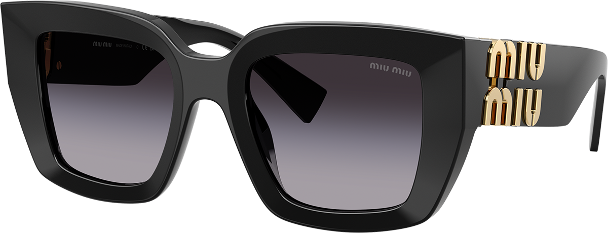 Miu Miu MU 08ZS 1AB5S0 53 Sunglasses | Shade Station