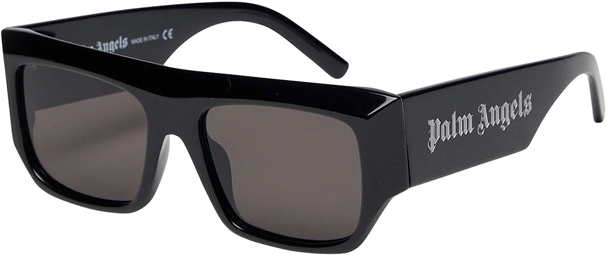 NEW PALM ANGELS SUNGLASSES BLACK UNISEX EYEWEAR PALM ANGELS PERI108 MELROSE 1007 Palm Angels Rectangular-Frame Sunglasses | RADPRESENT main image 4