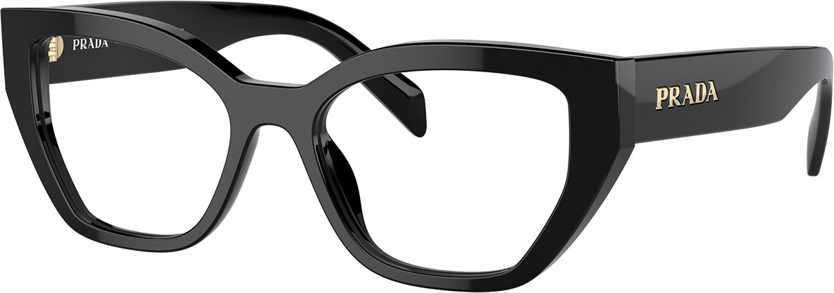 Prada EYEGLASSES PRA03V-16K1O1-52 New with case Prada Eyewear Pr A03v 16k1o1 Glasses | italist main image 2