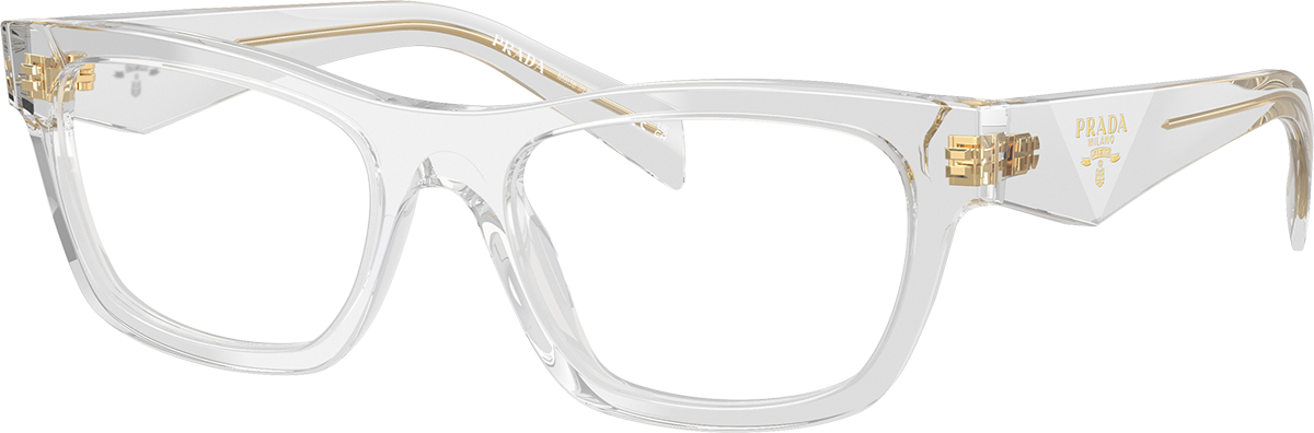 Prada PRB01V 12R1O1 52 Prescription Glasses | Shade Station display picture 2