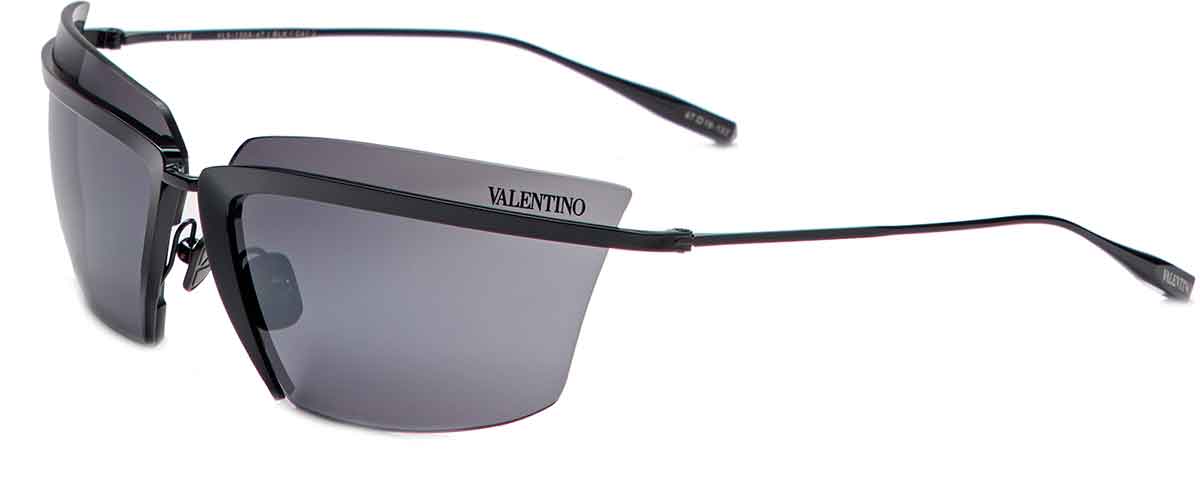 NEW VALENTINO SUNGLASSES WOMEN BLACK V-LURE VLS-130A EYEWEAR Valentino Unisex Sunglasses VLS-130A-67 – Ashford.com main image 3