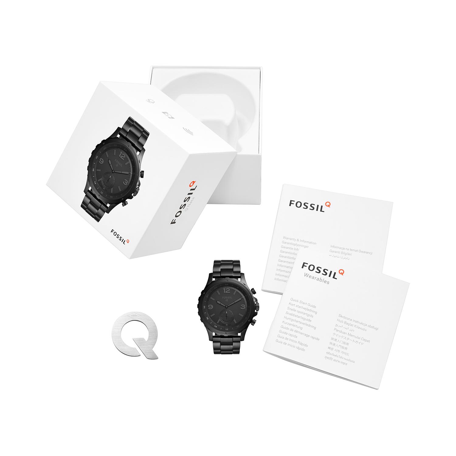 Fossil Nate Hybrid Smartwatch FTW1115 Watch Shade Station
