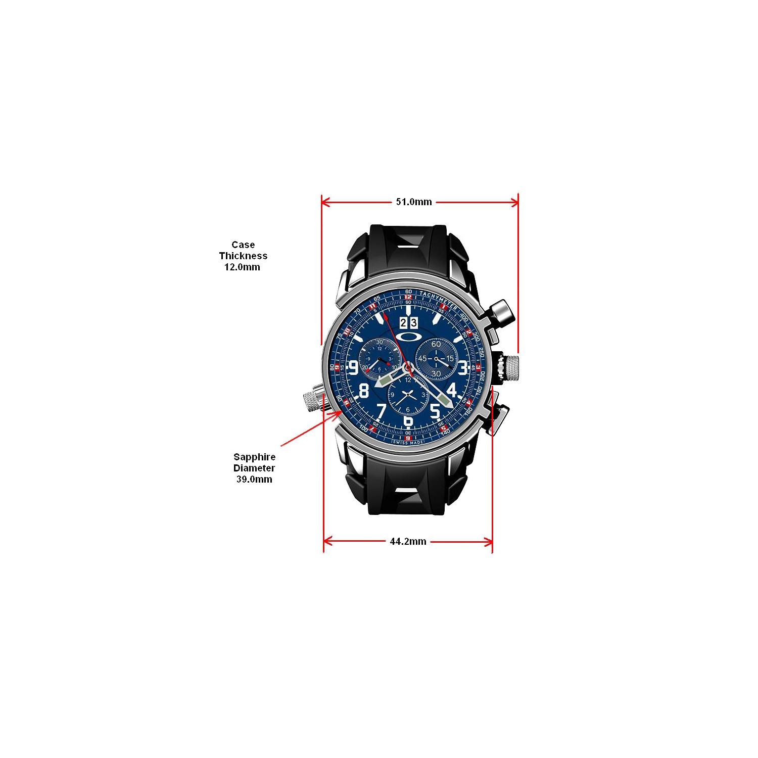 Oakley 12 Gauge Chrono Watch