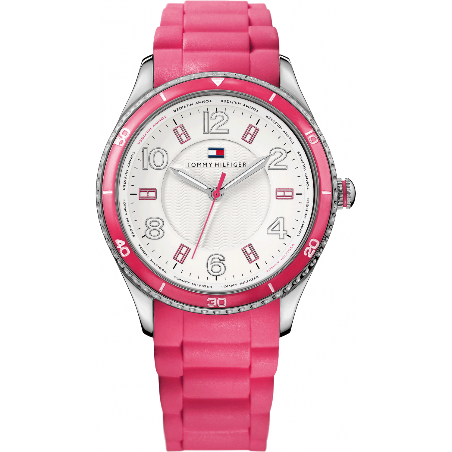Pink tommy hilfiger watch new arrivals