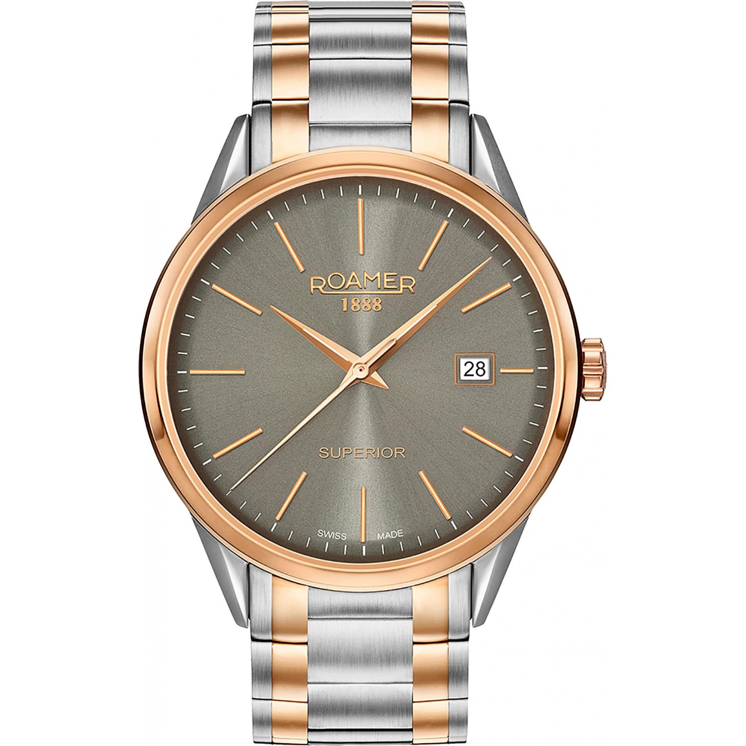 Roamer Superior 3H Gents 508833 49 05 51 Watch Shade Station
