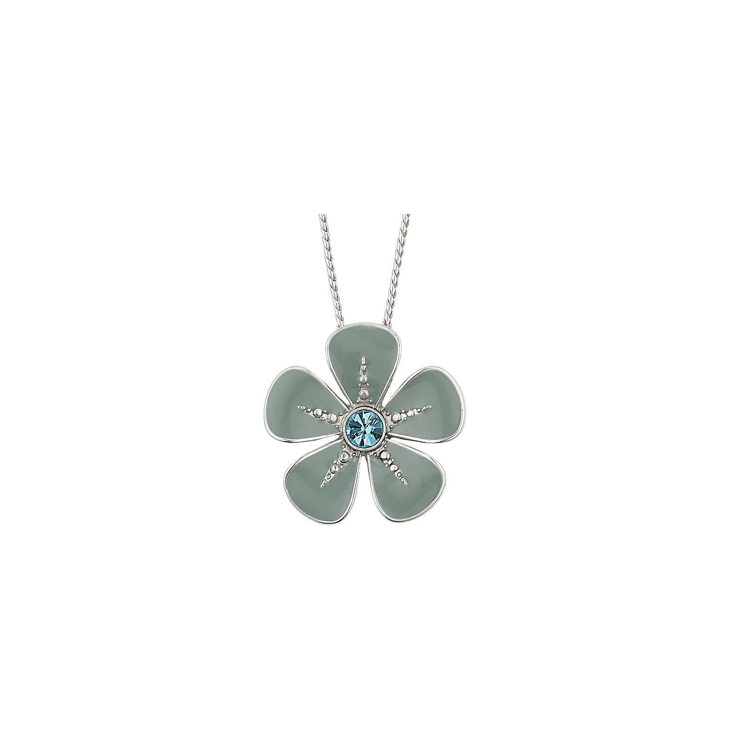 Pilgrim flower necklace online