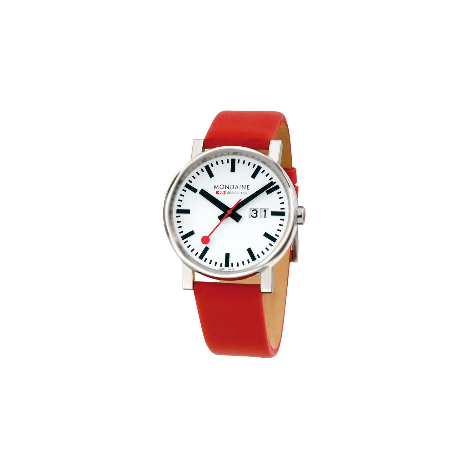 Mondaine Evo Big Date A627 30303 11SBC Watch Shade Station