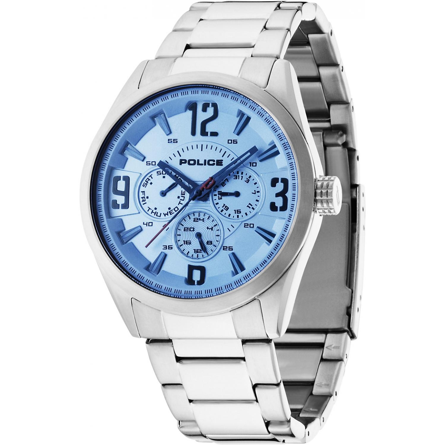 Police watch blue face outlet