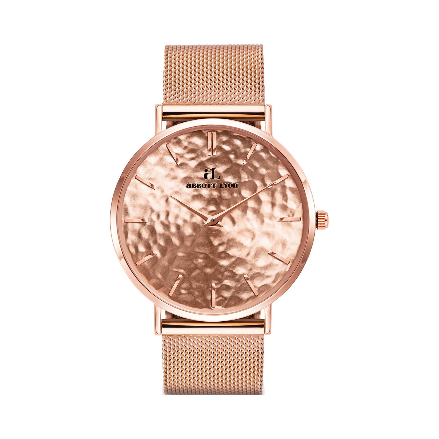 Abbott Lyon The Rose Gold Chain Mella 40 BO59 Watch Shade Station