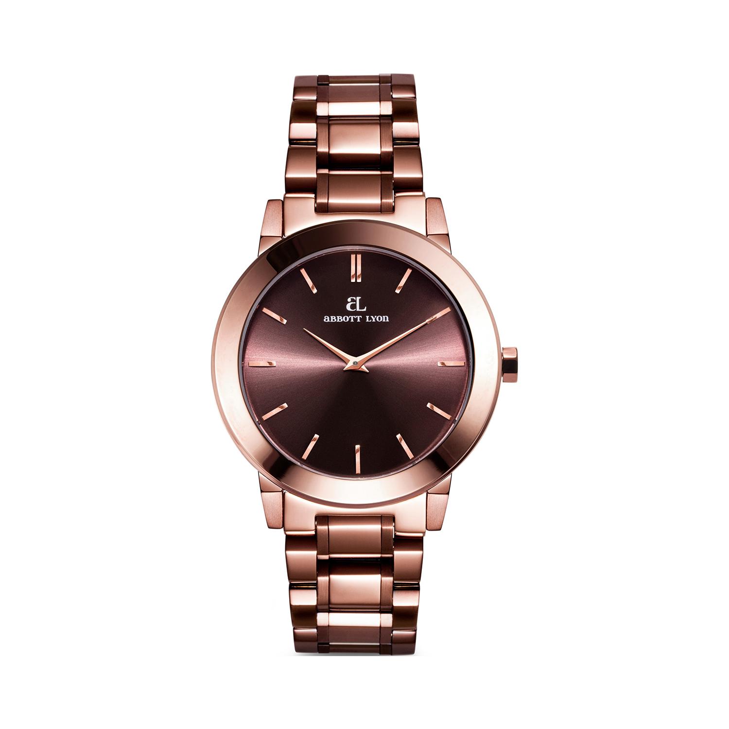 Abbott lyon shop mocha watch