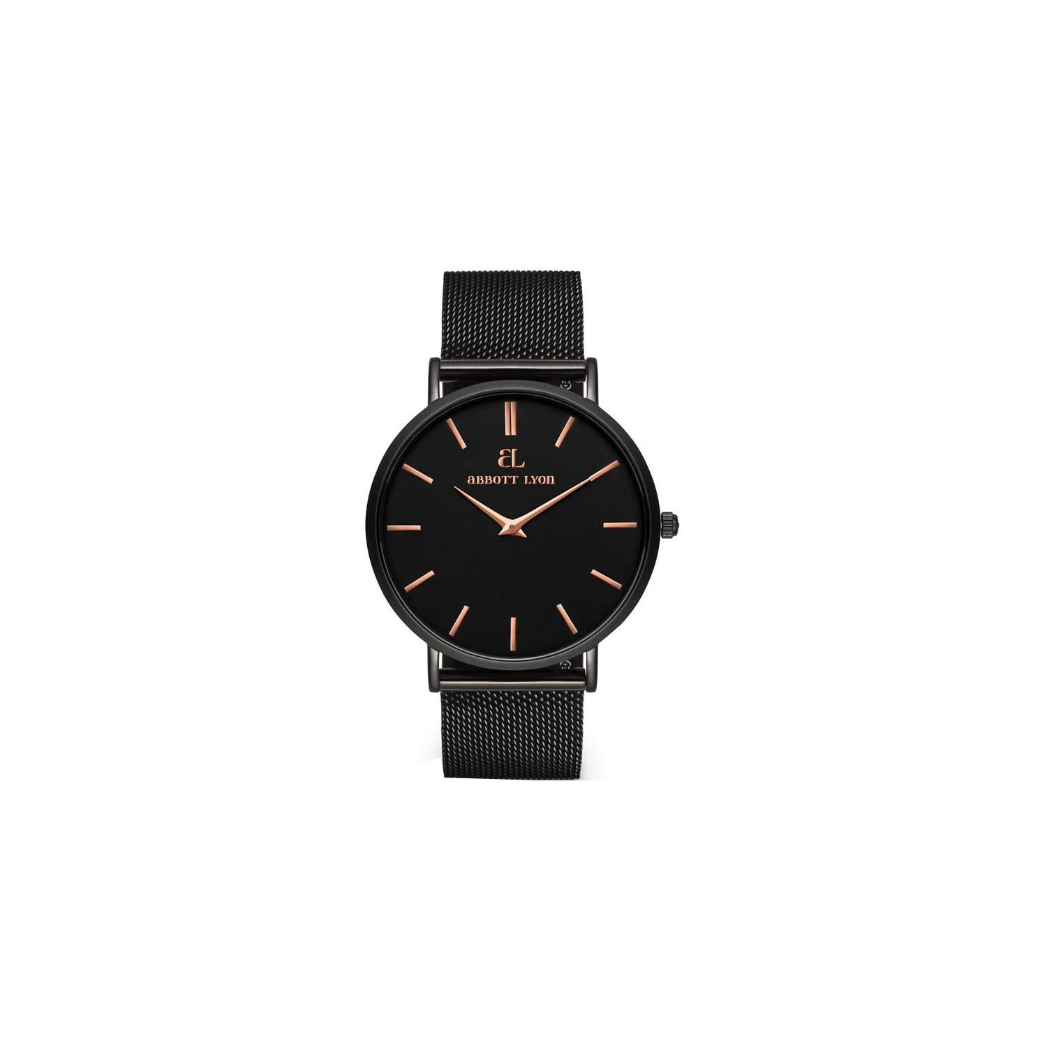 Abbott lyon black top watch