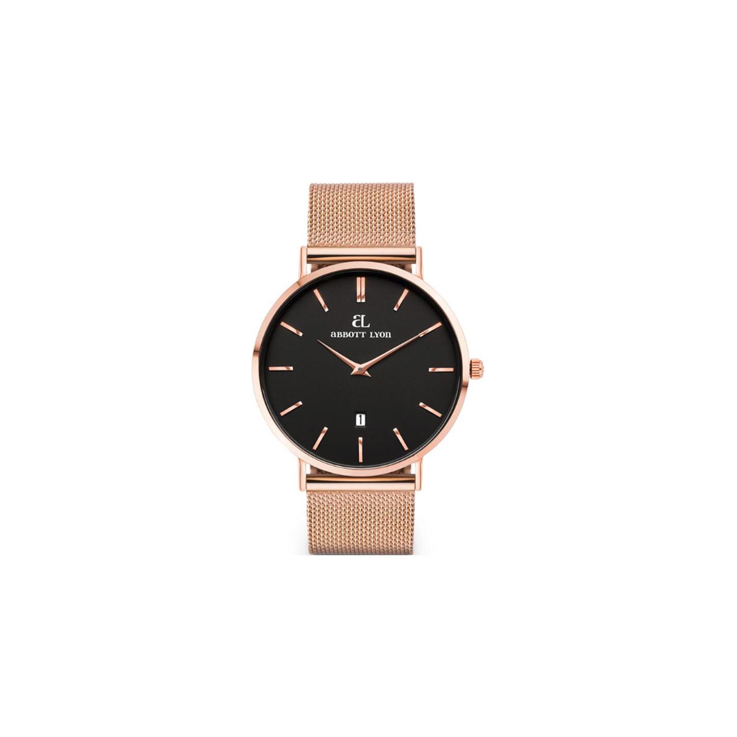 Watch with golden chain