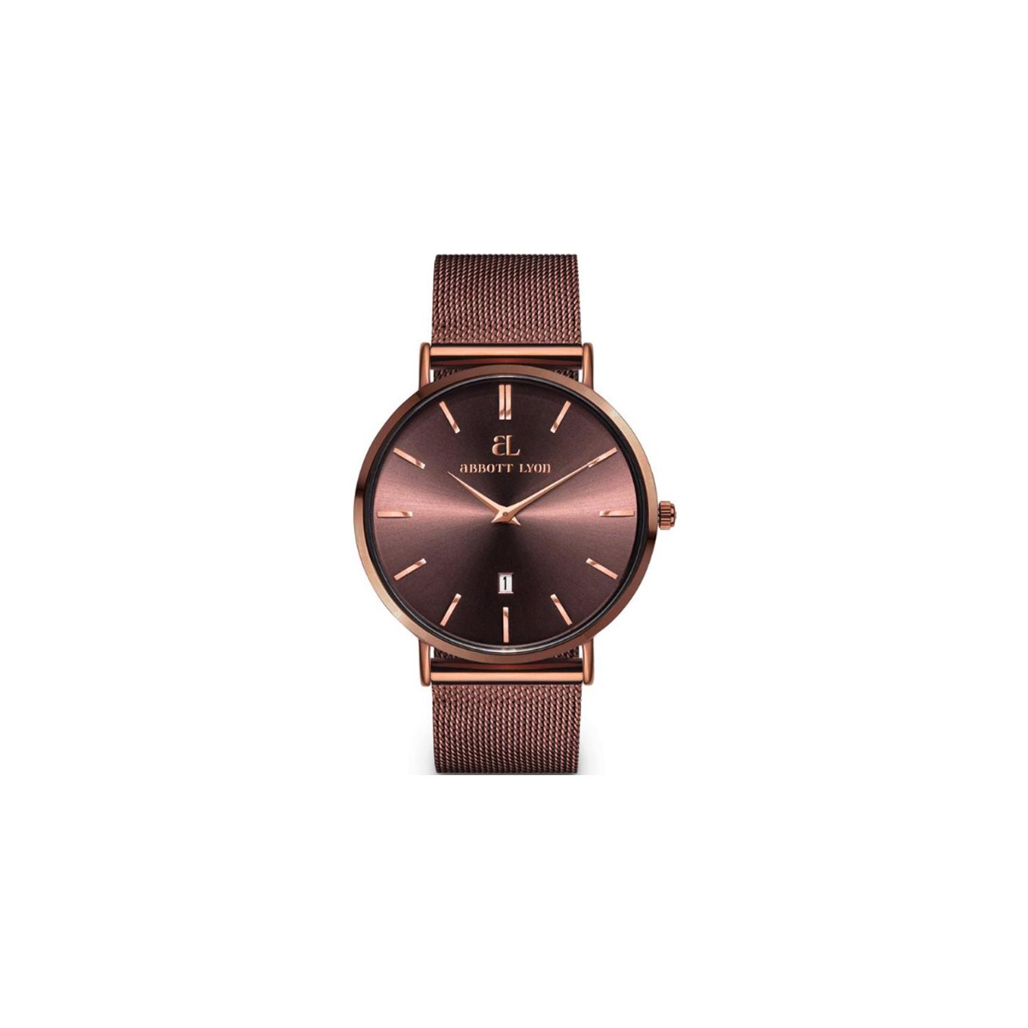 Abbott lyon mocha hot sale watch