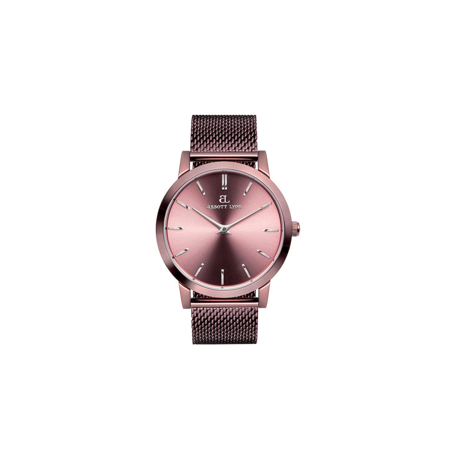 Abbott Lyon Mauve Chain Luxe 40 Watch
