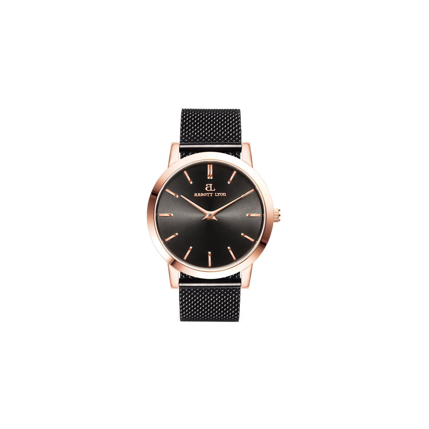 Abbott Lyon Black Chain Luxe 40 Watch