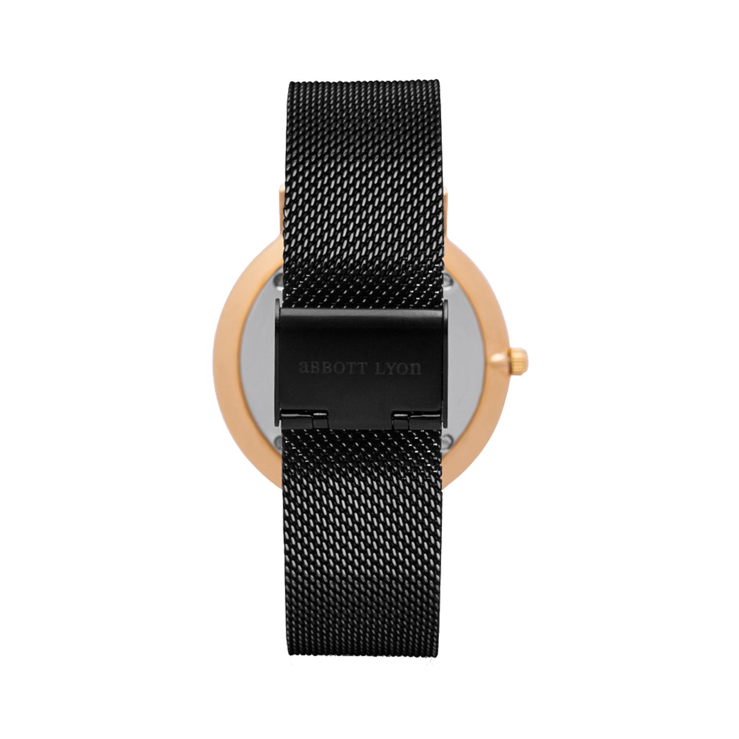 Abbott Lyon Black Kensington 40 Watch