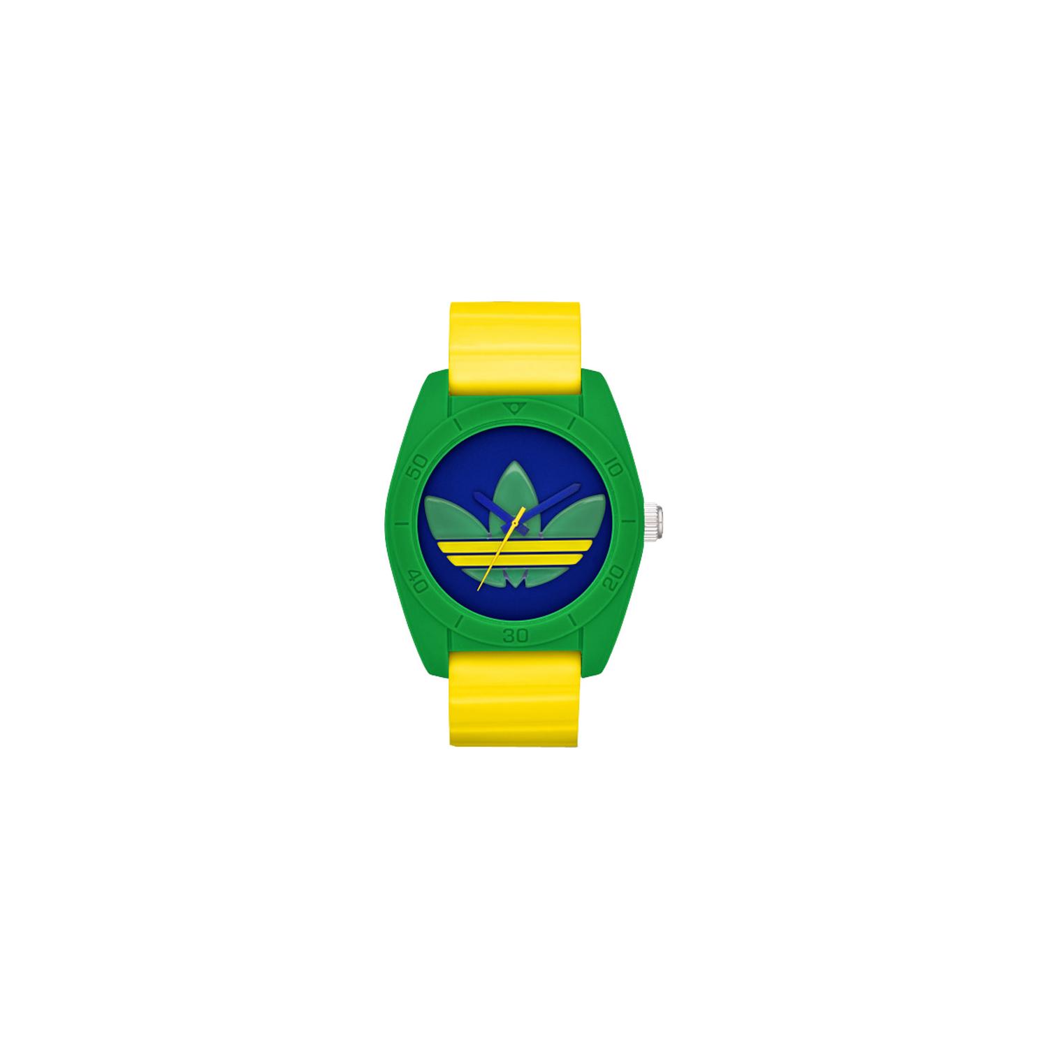 Yellow adidas watch discount