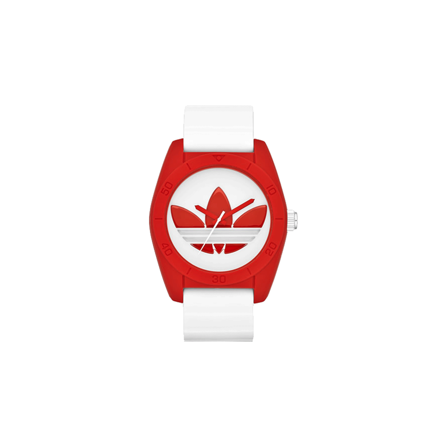 Adidas santiago watch white sales