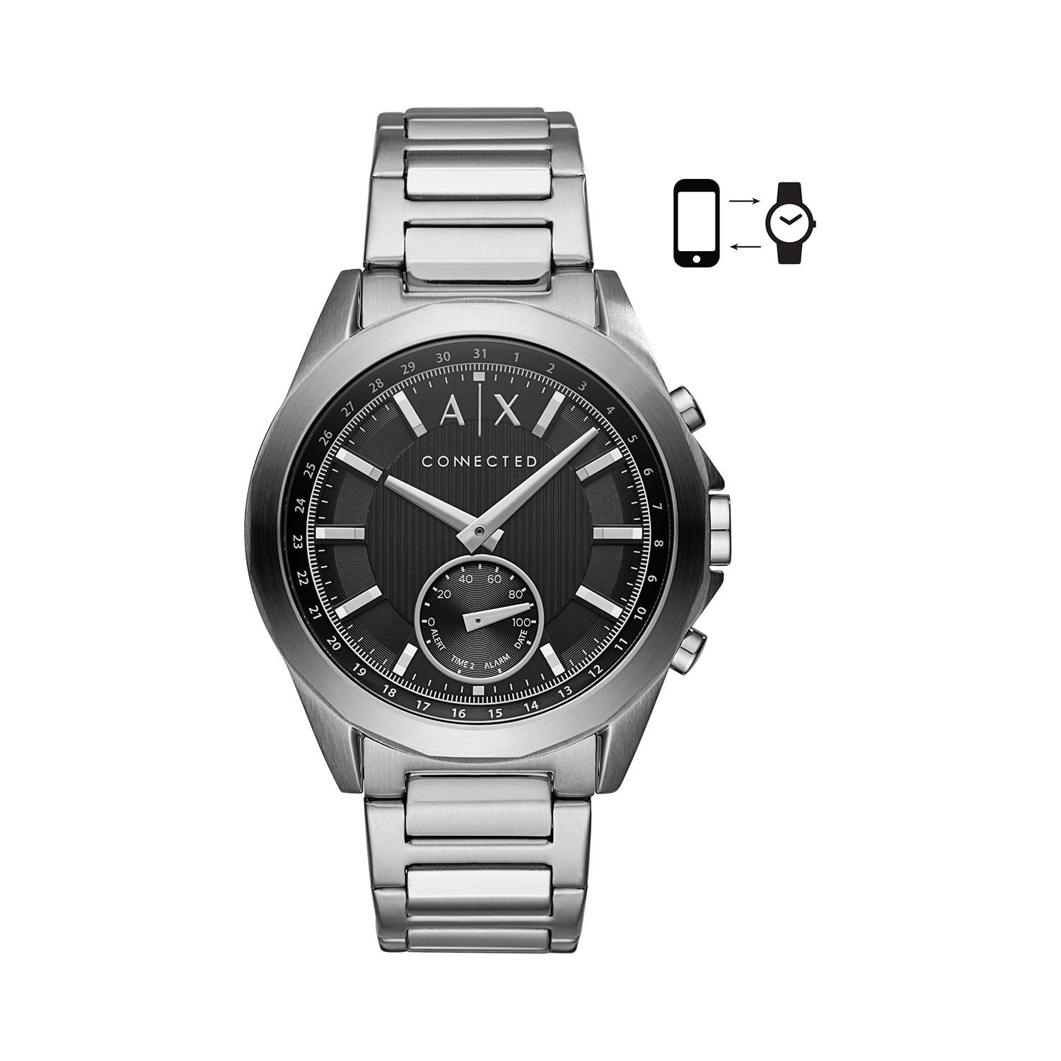 Armani exchange men's new arrivals hybrid smartwatch