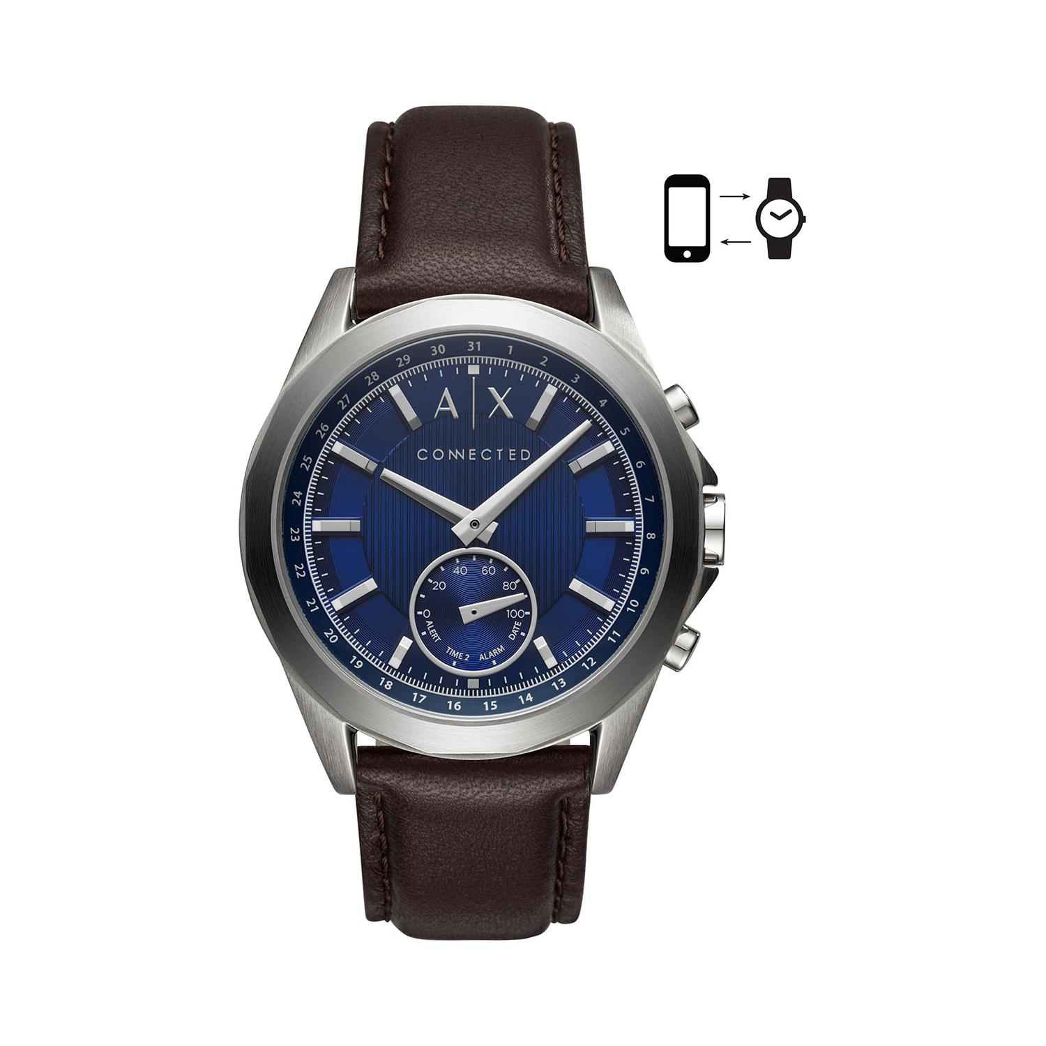 Hybrid smartwatch armani exchange store